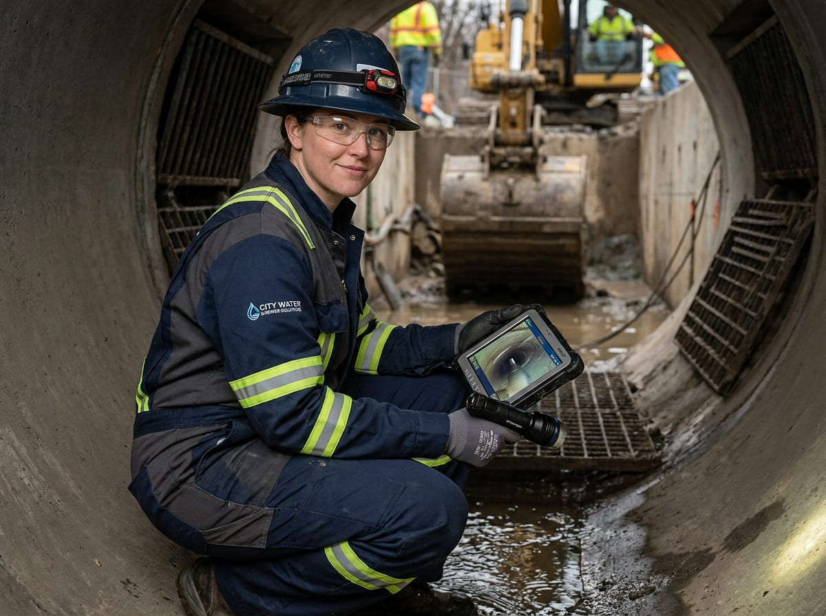 Sewer Line Inspection & Replacement in Riddleton